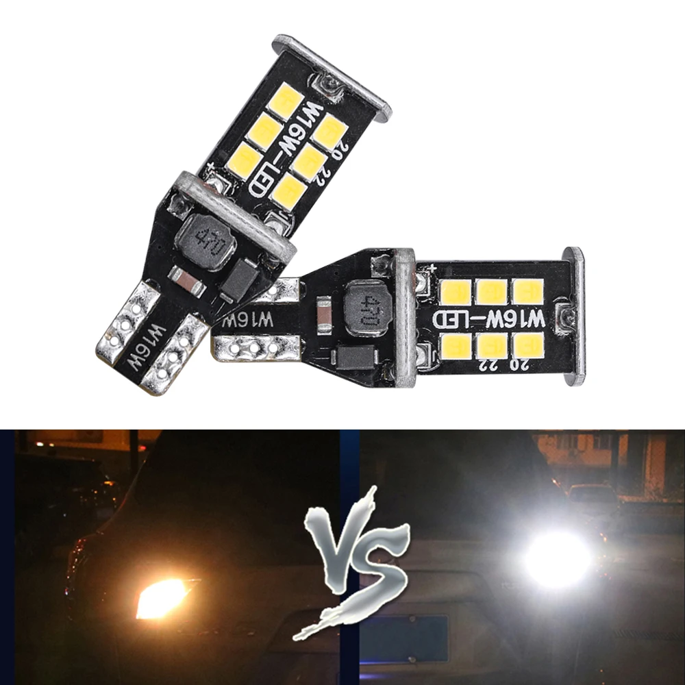 2X Canbus T15 W16W 2835 SMD 15 Светодиодный Вт Автомобильный задний стоп светильник для Toyota