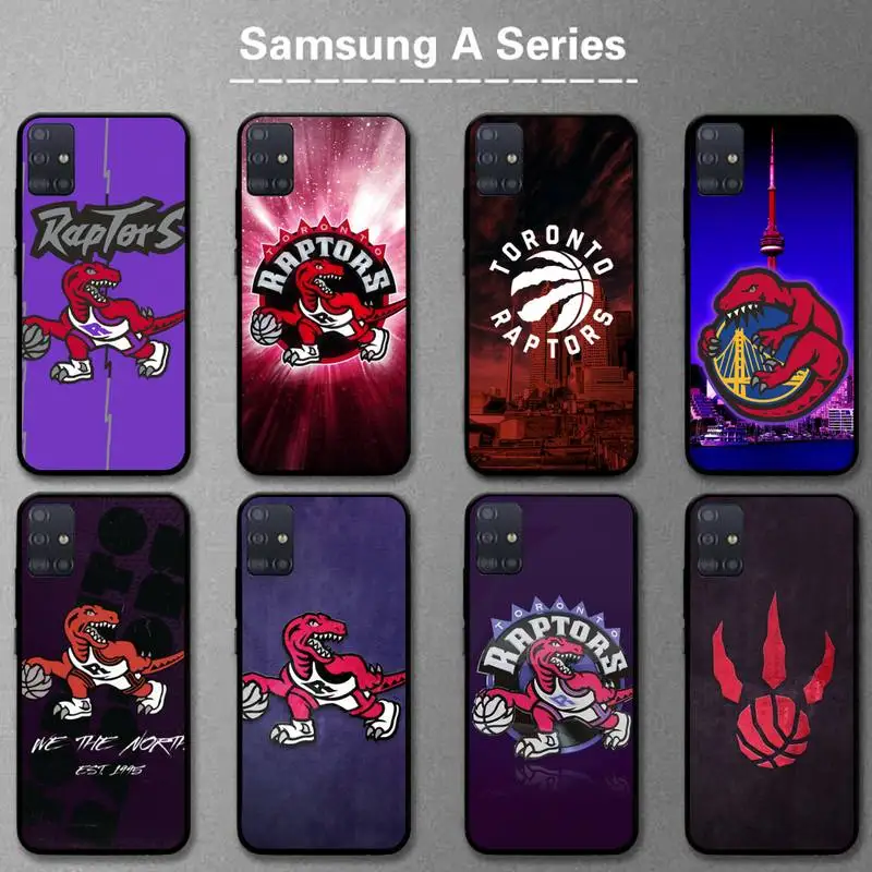 

Raptors basketball dragon Phone Case For Samsung A01 A10 A02 A20 A31 A40 A50 S A52 A51 A70 A71 A80 A91 Cover Fundas Coque