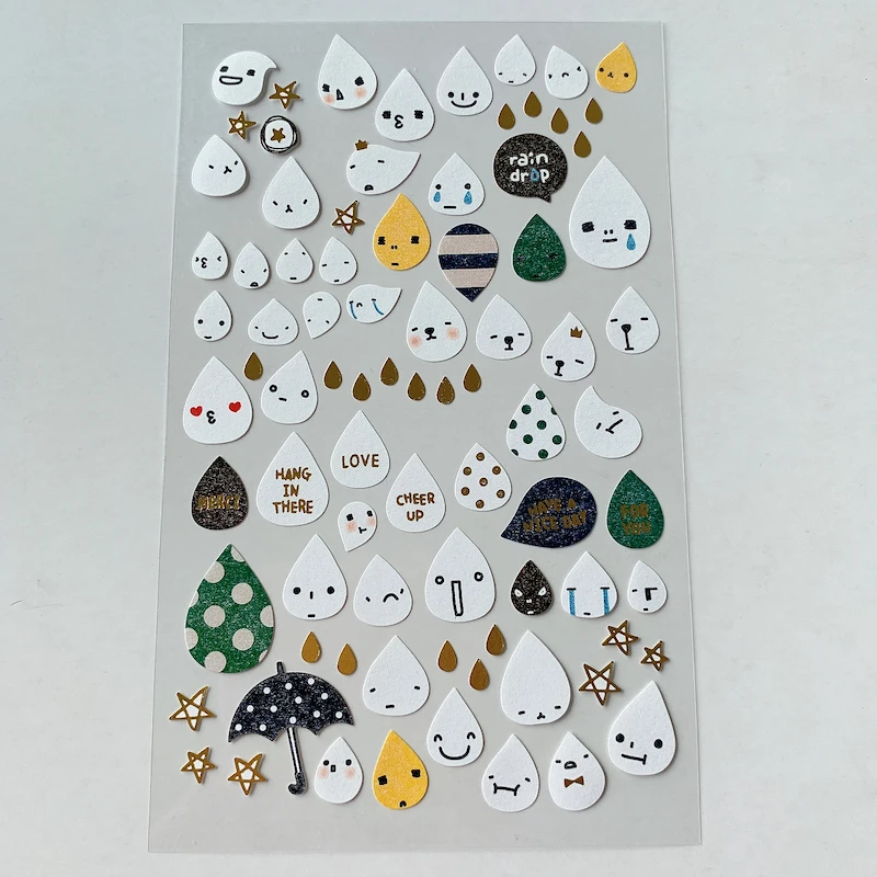 Pegatinas de animales Kawaii para u&ntilde;as, lote de pegatinas de animales para u&ntilde;as-2
