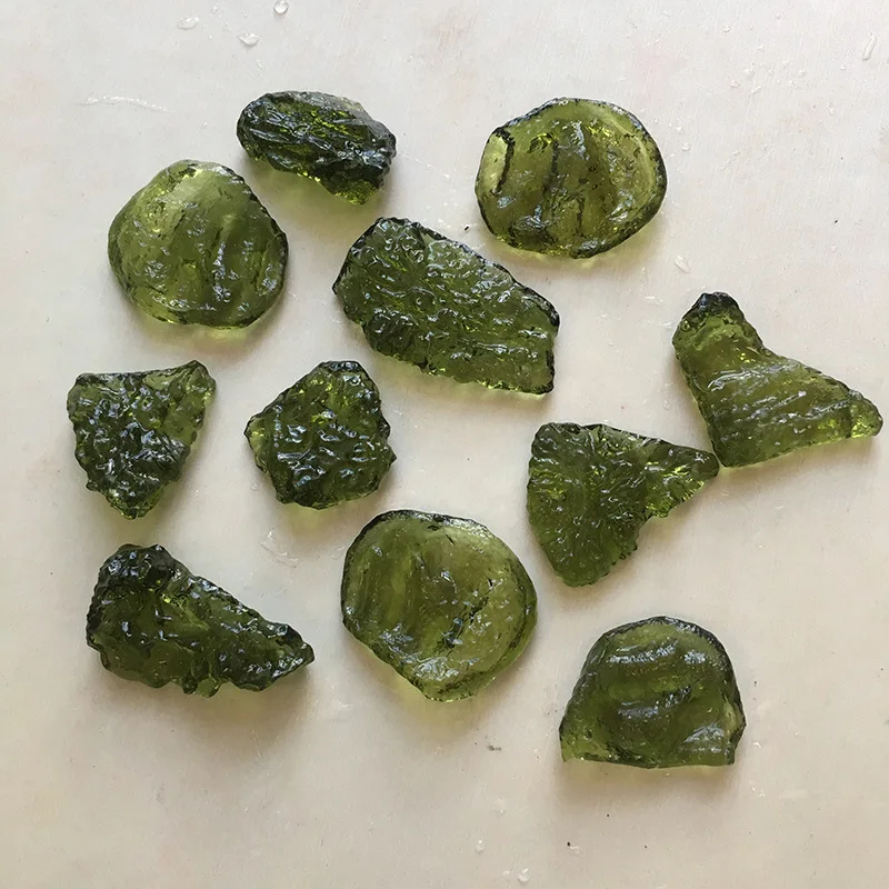 Ожерелье из натурального камня Moldavite для женщин ожерелье ручной работы