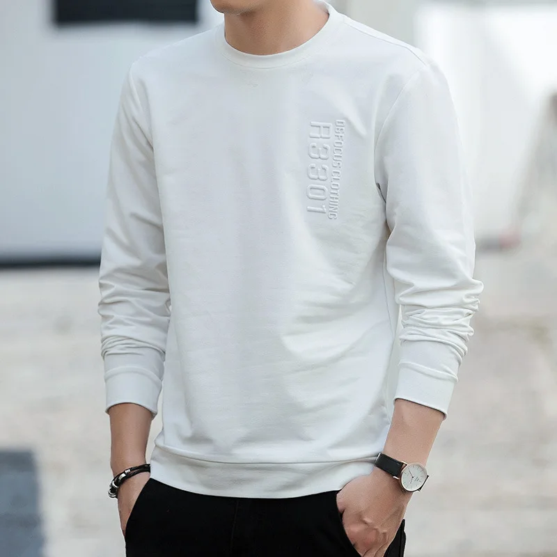 

Hot Sale Spring New Fashion Man Hoodies Personality Printing Men Pure Color Pullover Hoodies Men Leisure Long Sleeve Sweatshirts