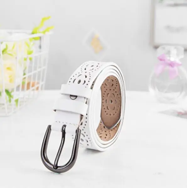 Ceinture femme ремни для мужчин и женщин из коровьей кожи открытые рифленая ткань
