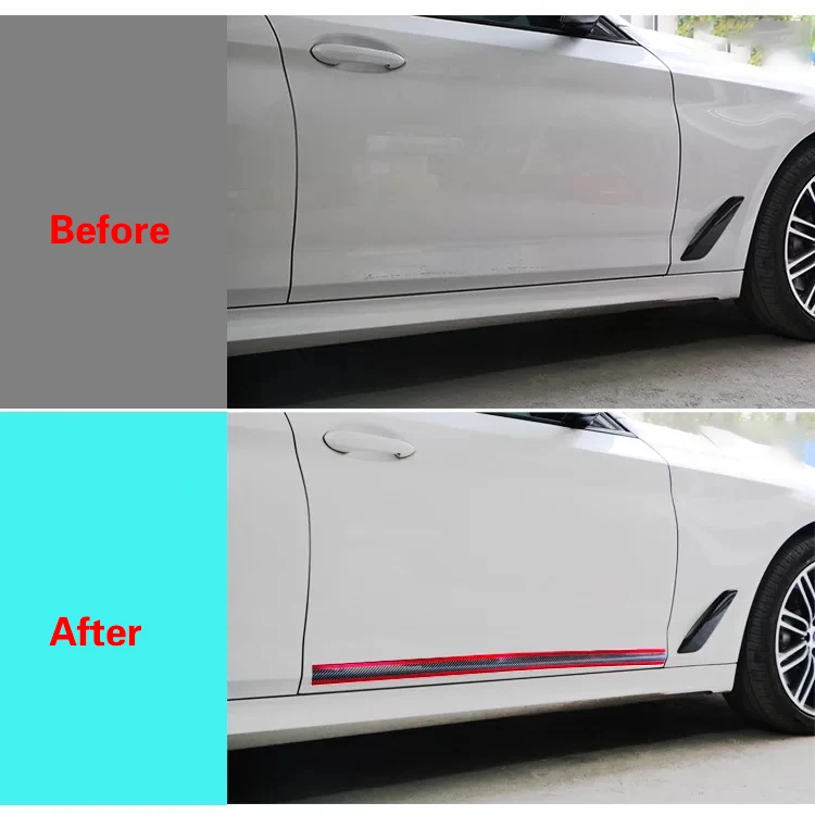 Универсальная автомобильная Резиновая лента для защитный Молдинг двери