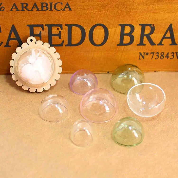 20 шт. 20/25 мм зеленая/Розовая/фиолетовая зеркальная крышка купола сделай сам