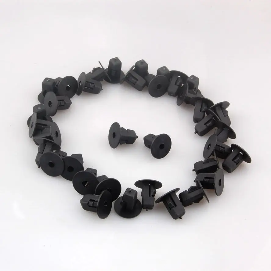 

30x 9mm Nylon Car Hood Fender Screw Grommet Nut Clip Retainer 90189-06065 Car clips FIT For Toyota Camry RAV 4 Accessories