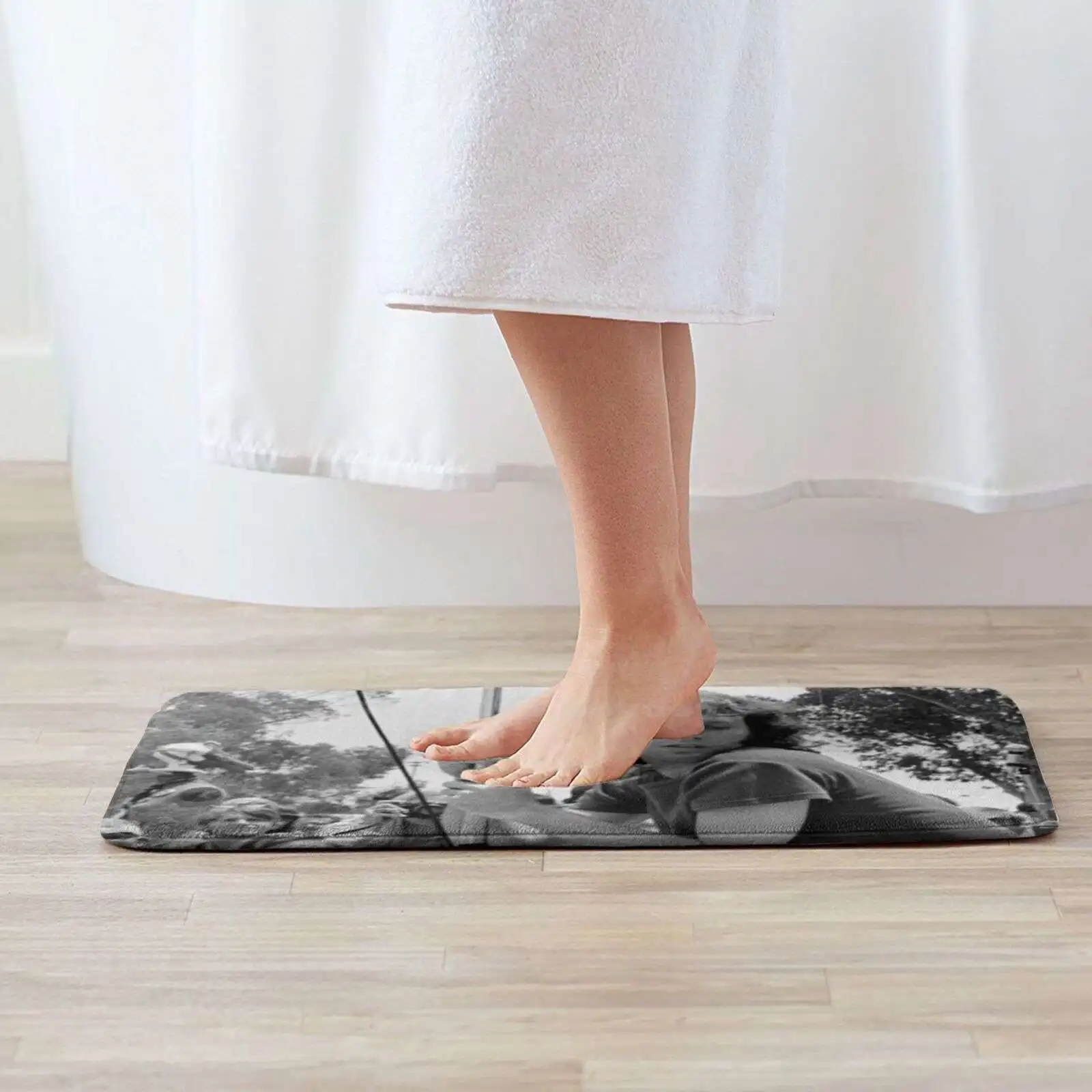 Jim Morrison Comfortable Door Mat Rug Carpet Cushion Music And Roll N Teen Woodstock | Дом и сад