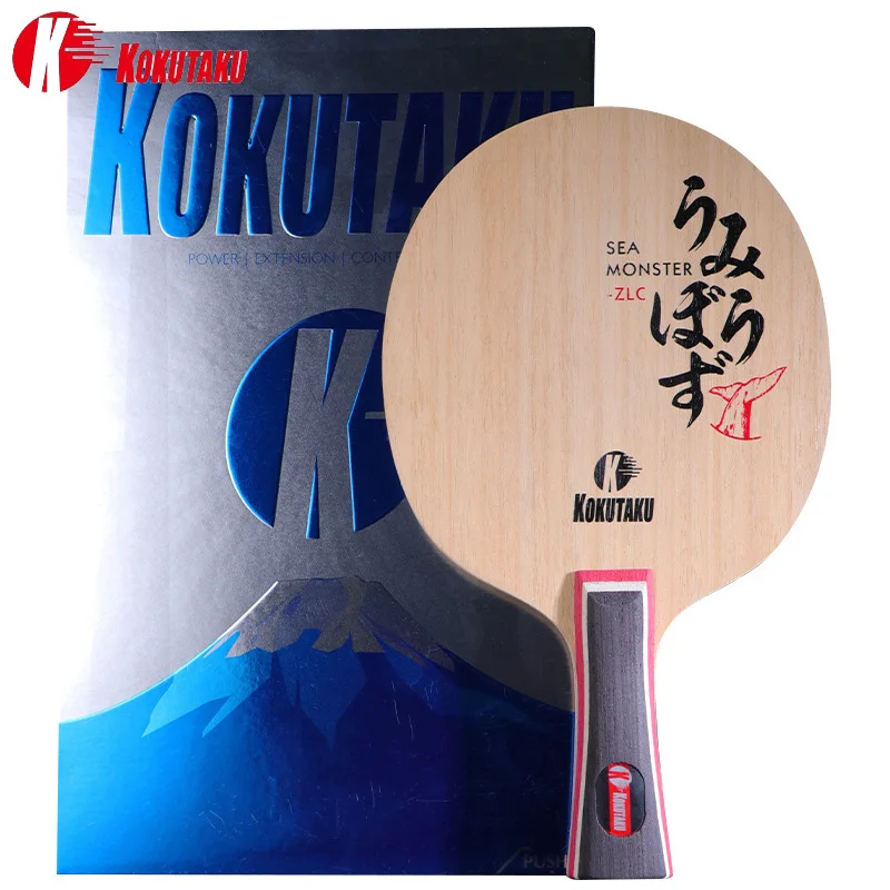 KOKUTAKU Sea Monster ZLC Table Tennis Blade Super Zylon Carbon Ping Pong Paddle Pingpong Racket for Loop with Fast Attack