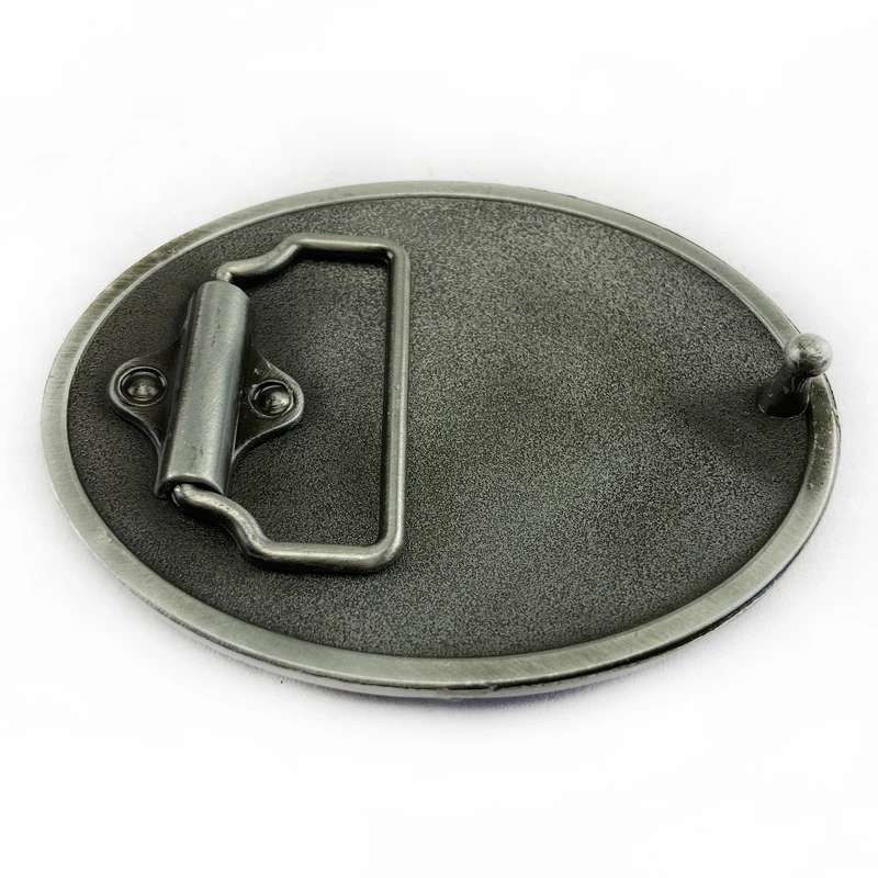 Классическая Бирюзовая Цветочная металлическая пряжка для ремня в Западном