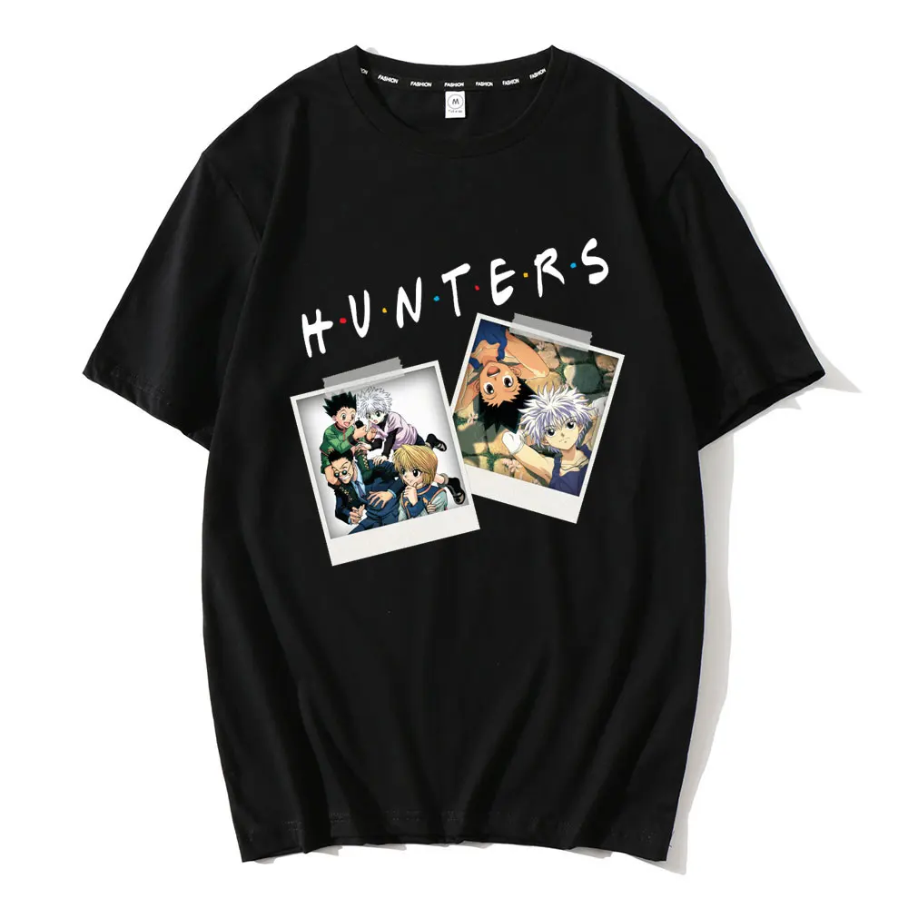 

Hunter X Hunter Mens Womens Design Friends T Shirt GON FREECSS T-shirt New Anime Kurapika T Shirt Fashion Killua Zoldyck Tees
