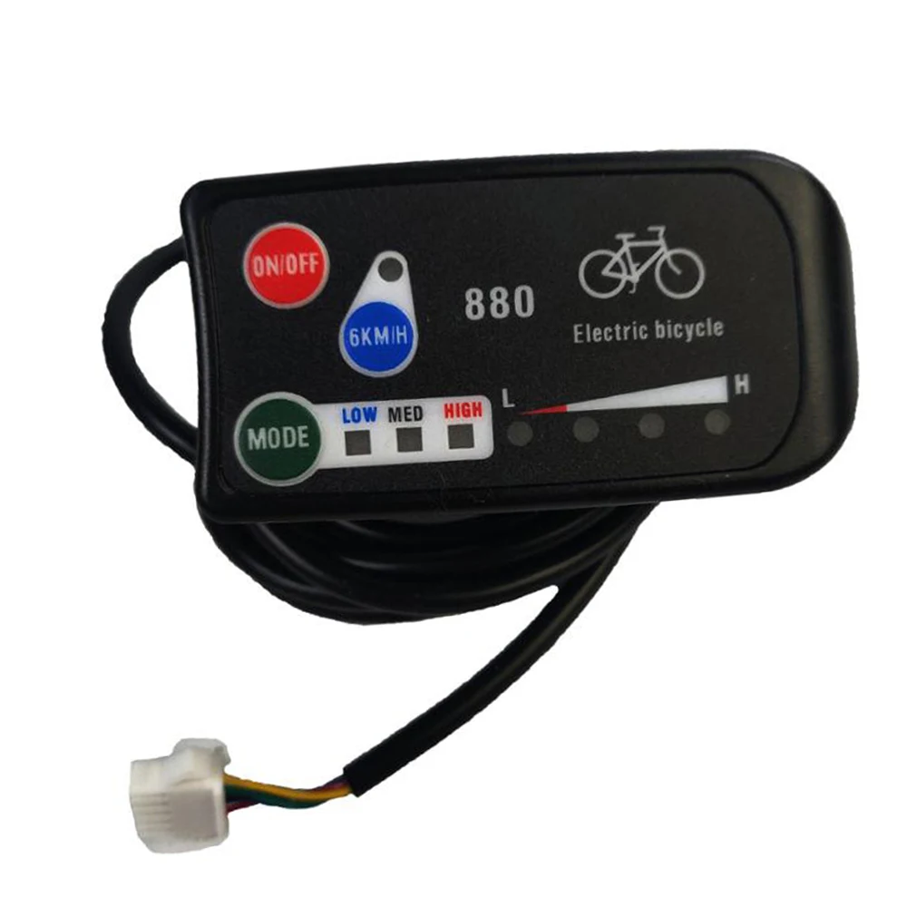 Светодиодсветодиодный панель управления для электровелосипеда 36/48 В 880 м|Детали