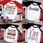 Рождественская рубашка для малышей; Рождественская рубашка для мальчиков; Забавная Рождественская рубашка с длинными рукавами; Детская праздничная одежда унисекс для мальчиков и девочек