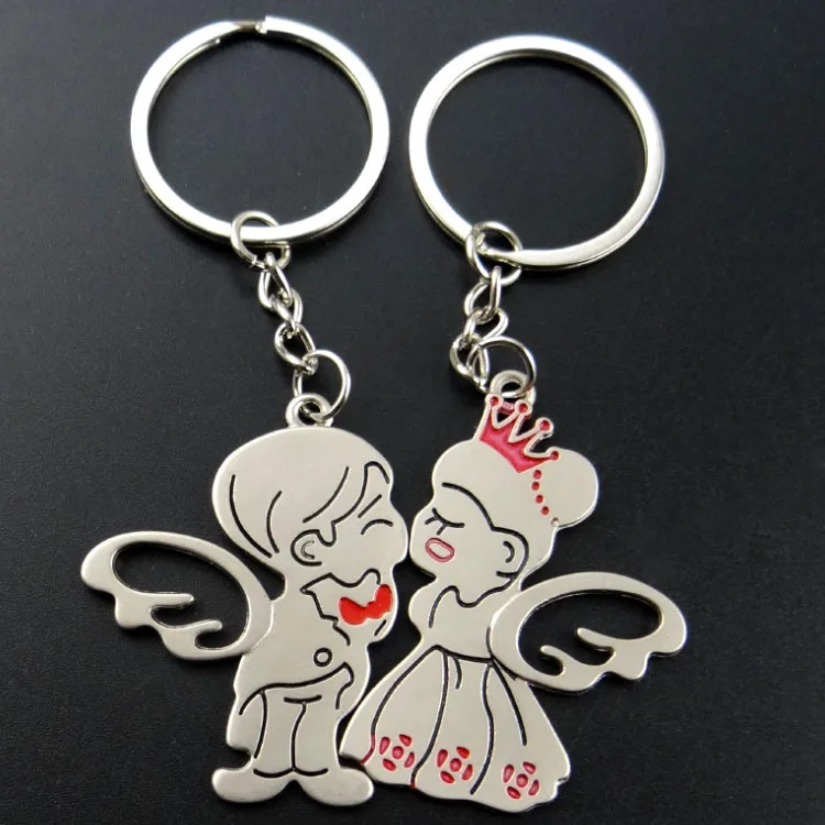 Бесплатная доставка FEDEX 100 пар/лот 2019 Горячая Свадебная пара брелки для мальчиков