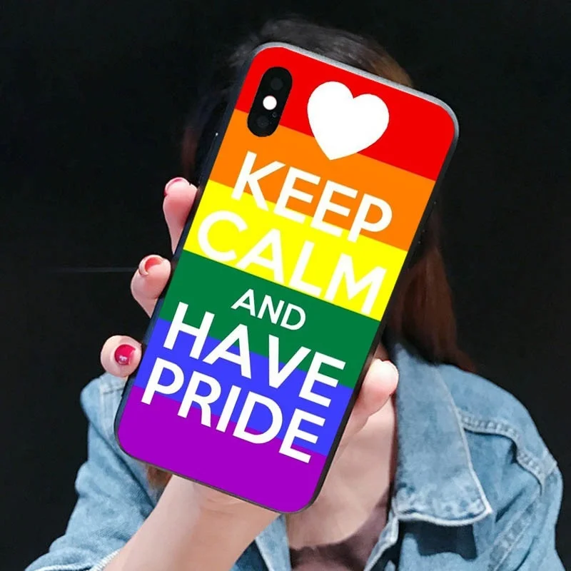 Чехол для телефона Rianbow с рисунком iPhone 6 S Plus 7 8 X XS Max XR чехлы Samsung Galaxy S6 S7 S8 S9 S1 |