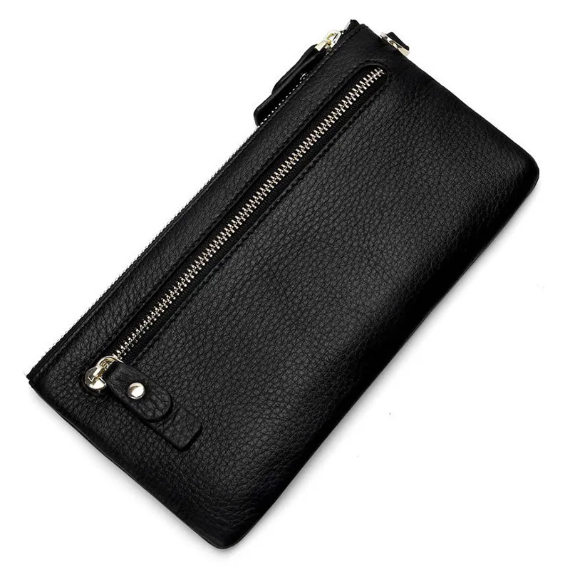 Модные бумажники женские кожаные кошельки с чехлом для телефона Дамский кошелек