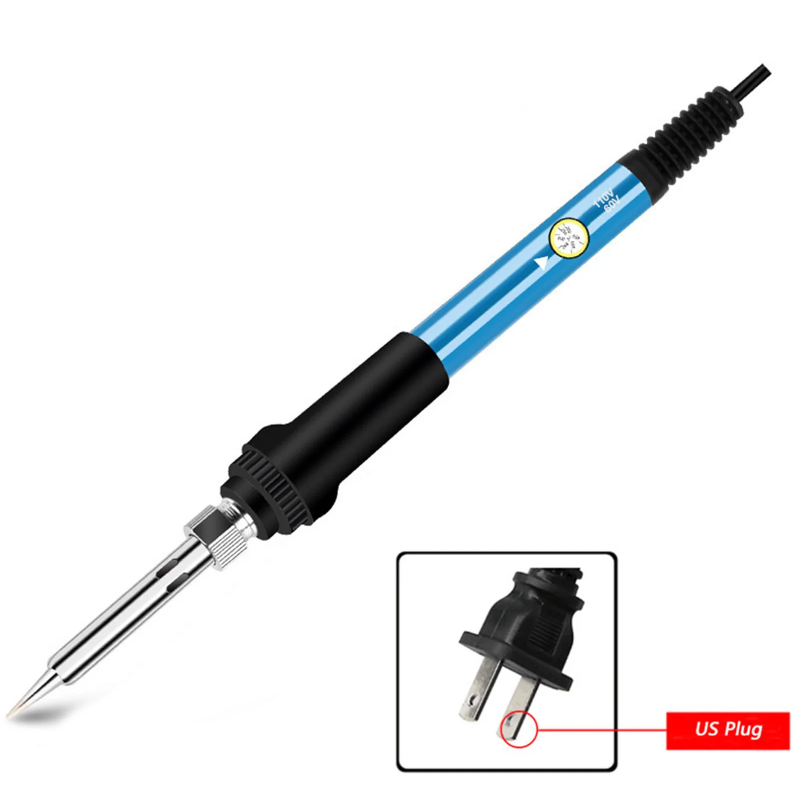 

Electric Solder Iron Welding Repair Tools Soldering Iron Kit Adjustable Temperature Rework Station Mini Handle Heat Pencil 60W
