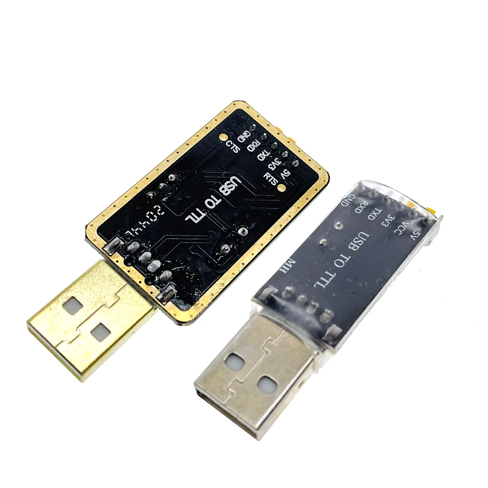 Плата микроконтроллера CH340 с USB на TTL CH340G небольшая пластина для щетки проводом
