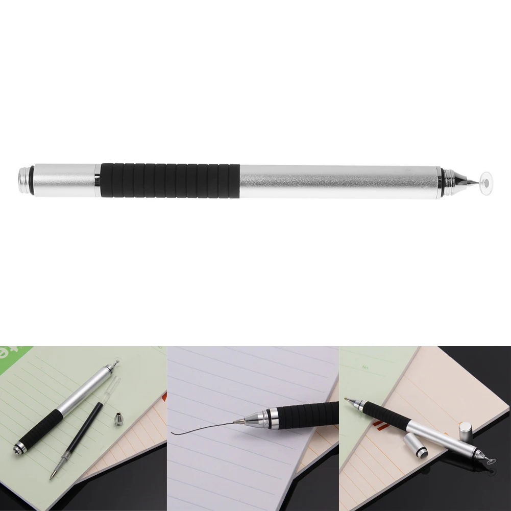 2 в 1 стилус для планшетов с сенсорным экраном Шариковая ручка сенсорного экрана s