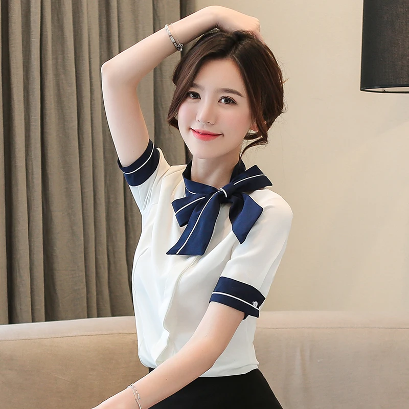 Женские рубашки элегантные женские шифоновые блузки рубашка большие размеры