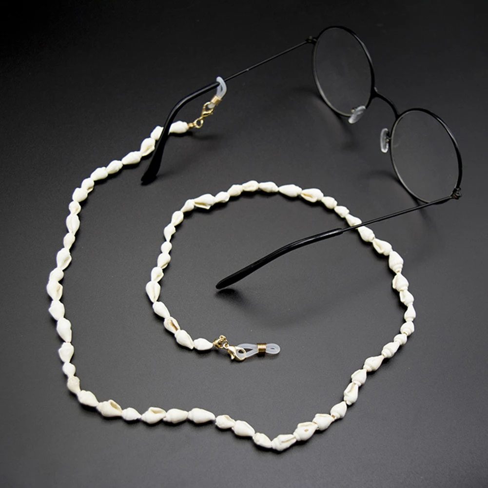 

Small Conch Glasses Chain Non-slip Anti-lost Glasses Rope White Simple Mask Chain Creativity Individuality Glasses Accessories