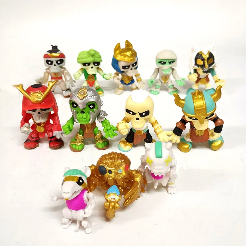 Сокровище X фигурка инопланетянина пиратский золотой дракон скелет король