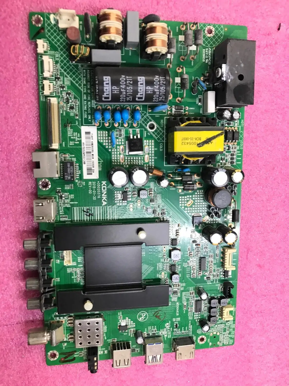 

Оригинальная материнская плата Kangjia LED48M2600B LED48U60 35020376 с экраном 720000000718YT