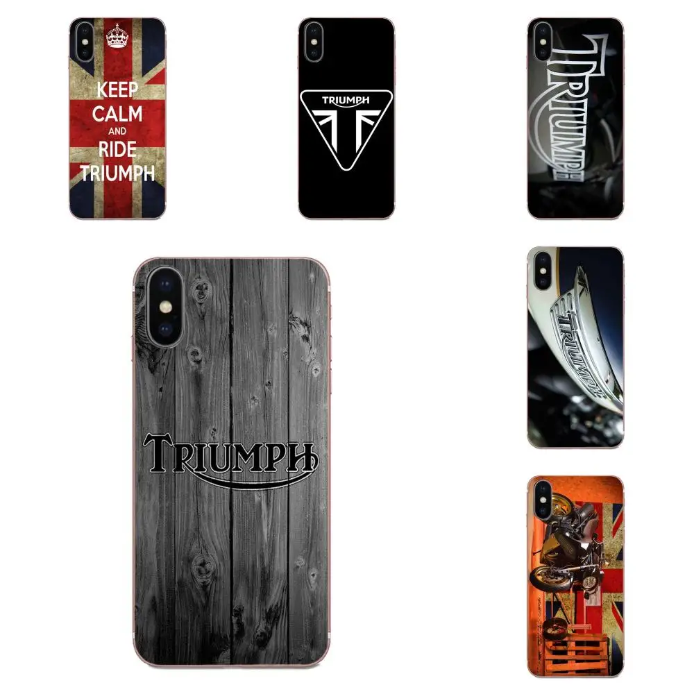 Роскошные Чехлы для сотовых телефонов Triumph с логотипом мотоцикла Uk Art Для Huawei Mate 9