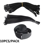 510 шт. 2*50 см25 см нейлоновый ремешок петля для велосипеда самоклеящийся велосипедный ремень многофункциональные многоразовые крепежные кабельные стяжки