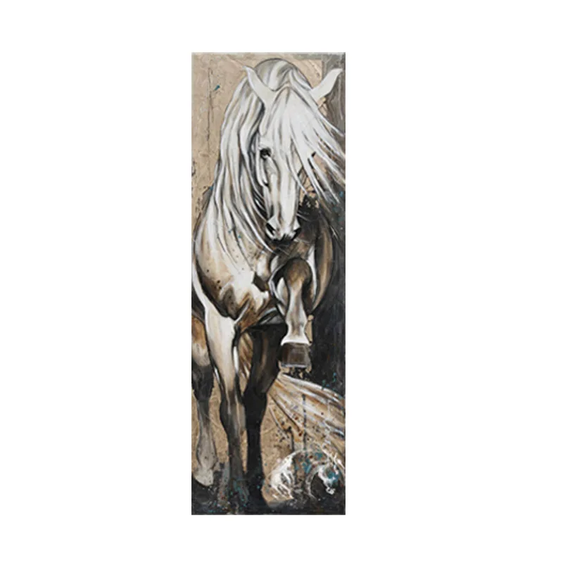1713 horse Самоотверженные картины с лошадью, современные настенные художественные картины для гостиной, постеры с животными, винтажные декоративные картины без рамы - Цвет: 1713 horse
