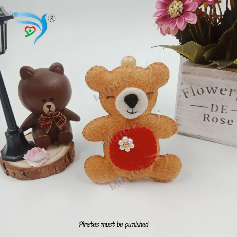 Детский Медвежонок muyu режущая высечка -- новая деревянная форма режущие штампы