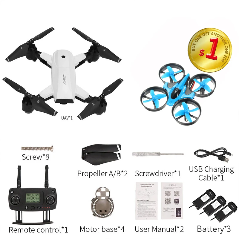white 3B with H36 JJRC H78G 5G WiFi FPV 1080P широкоугольная HD камера gps двойной режим позиционирования складной Радиоуправляемый Дрон Квадрокоптер RTF Профессиональный Дрон - Цвет: white 3B with H36