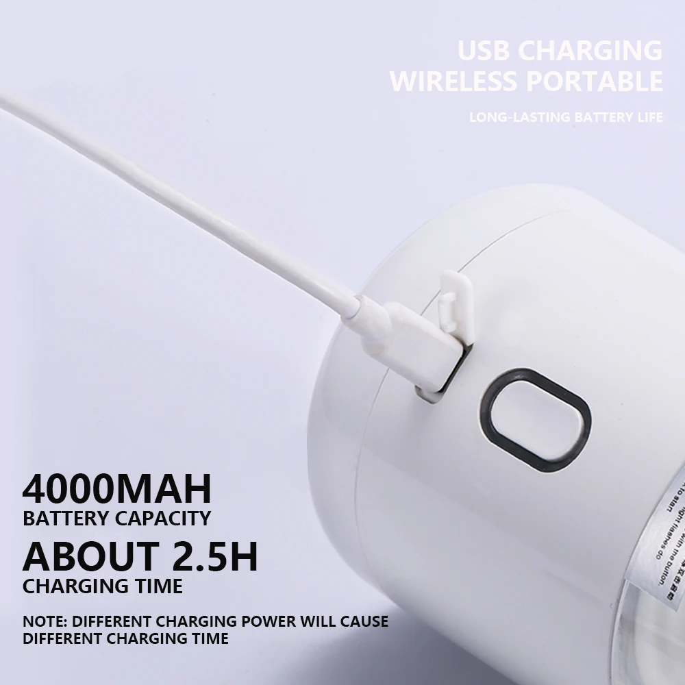 Портативный блендер электрическая соковыжималка 500 мл автоматическая