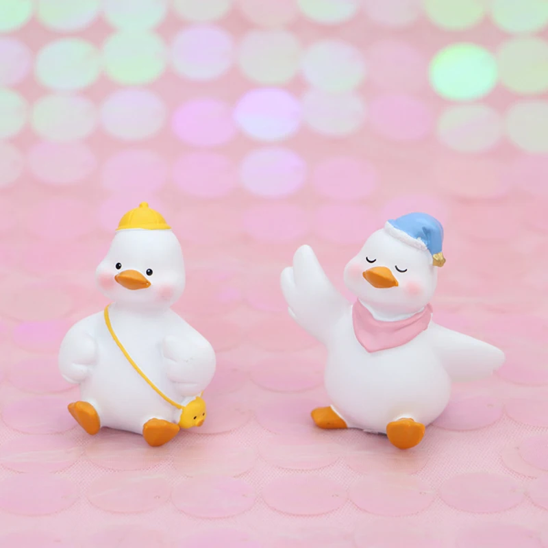 Украшение для гостиной в виде симпатичной утки украшение автомобиля украшения