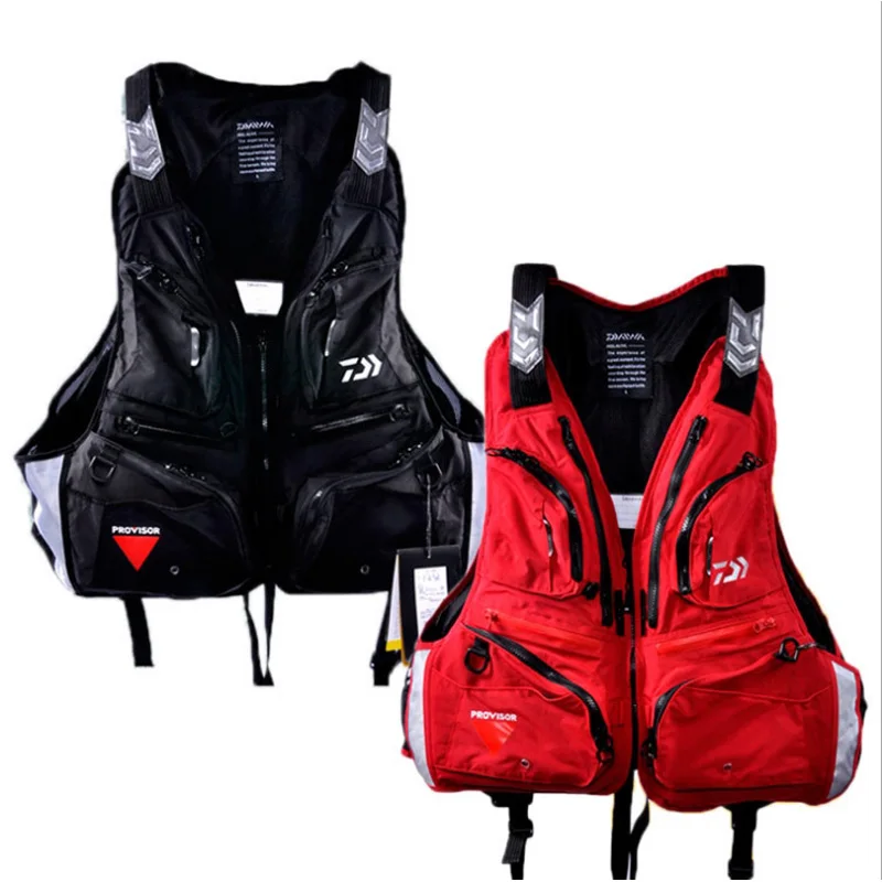 

2020 New Sport Fishing Life Vest Men Breathable Swimming Life Jacket Safety Waistcoat Survival Utility Vest Colete Salva-Vidas