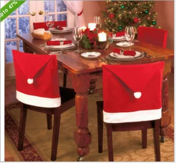 

Christmas ornament Christmas chair set of Christmas hats Christmas daily necessities Christmas big chair set
