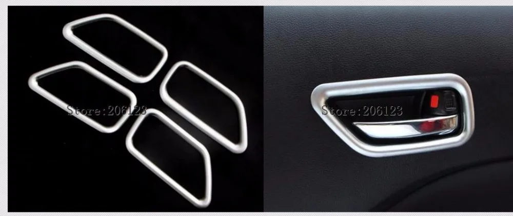 Для Suzuki Vitara 2016 2017 2018 хромированная внутренняя часть автомобиля для двери