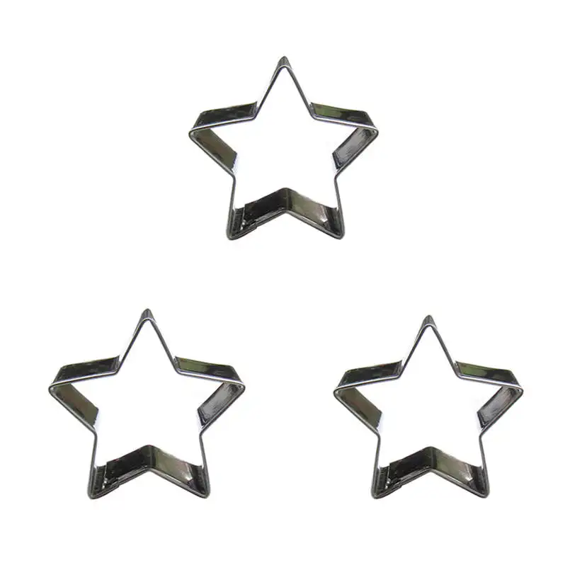 Мини Lucky star форма 3 шт бисквитные режущие формы инструменты для выпечки украшения