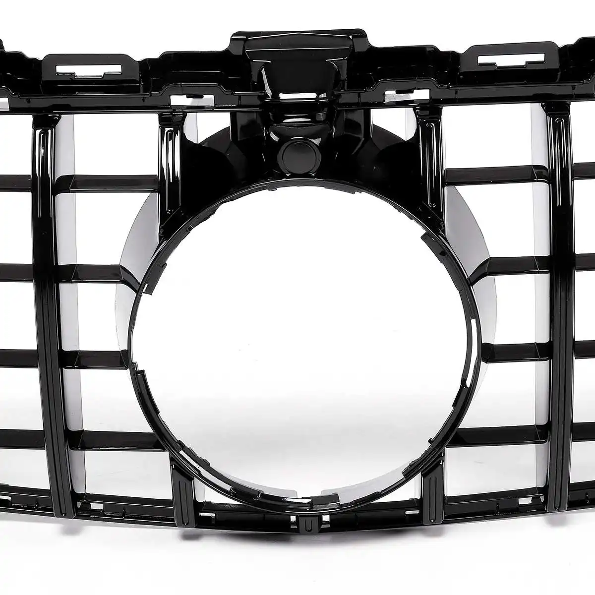 Новый W205 GT R Стиль Решетка переднего бампера для Mercedes Benz C класса C200 C250 C300 C350 2015-2018 с