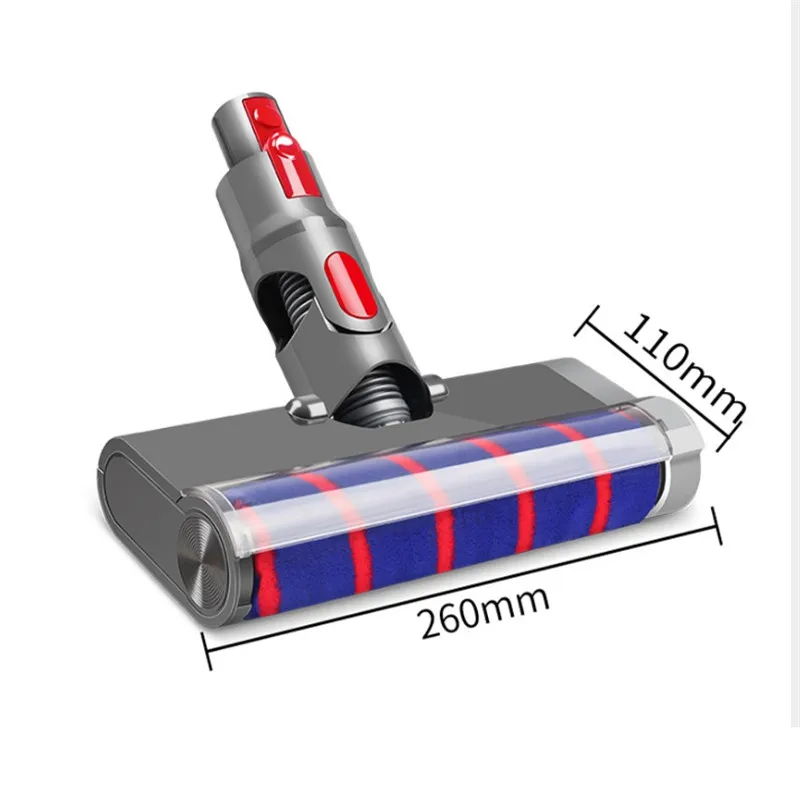 Электрическая моторизованная головка щетки для пола подходит Dyson V7 V8 V10 V11