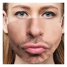 Маска для рта Cubrebocas маска для лица для взрослых, бесшовная, быстросохнущая, с забавным принтом