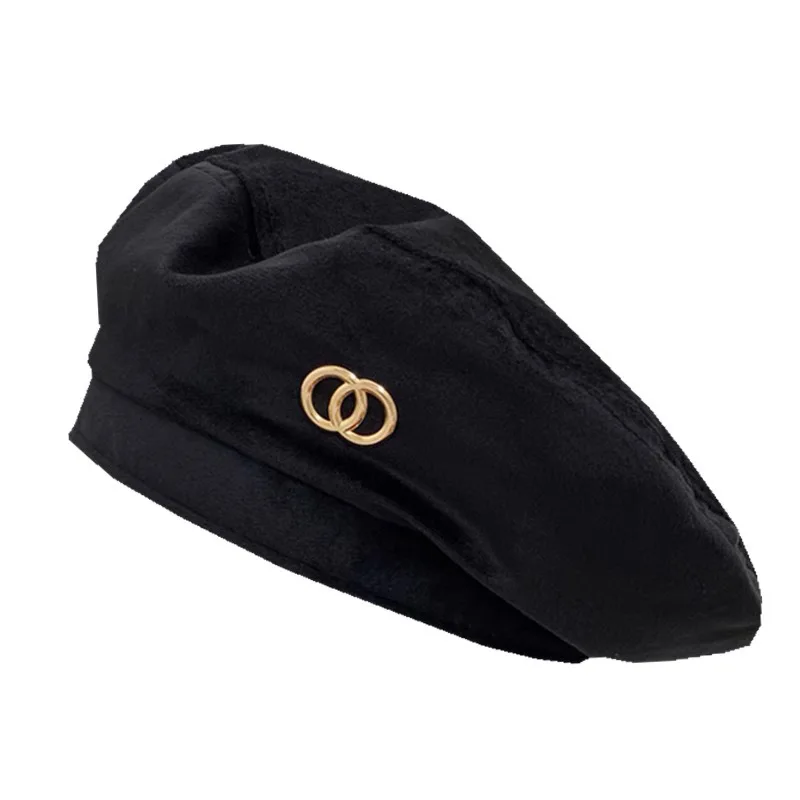 Новинка 2022 берет с французским маленьким ароматом женская шапка восьмиугольным