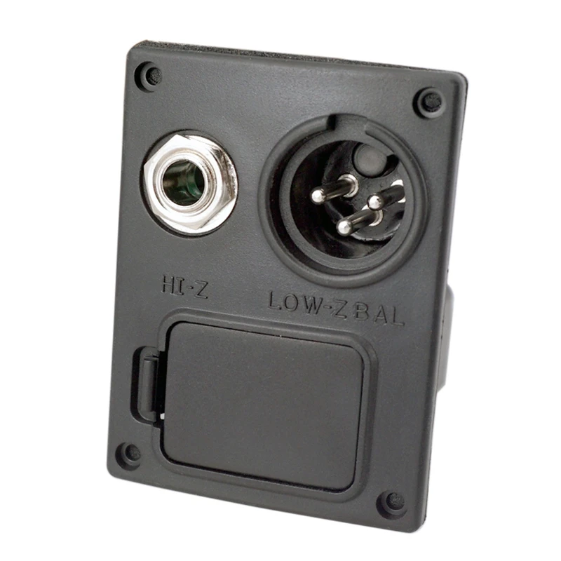 ABS 9V гитарный звукосниматель Батарея чехол для электроакустическая гитара бас