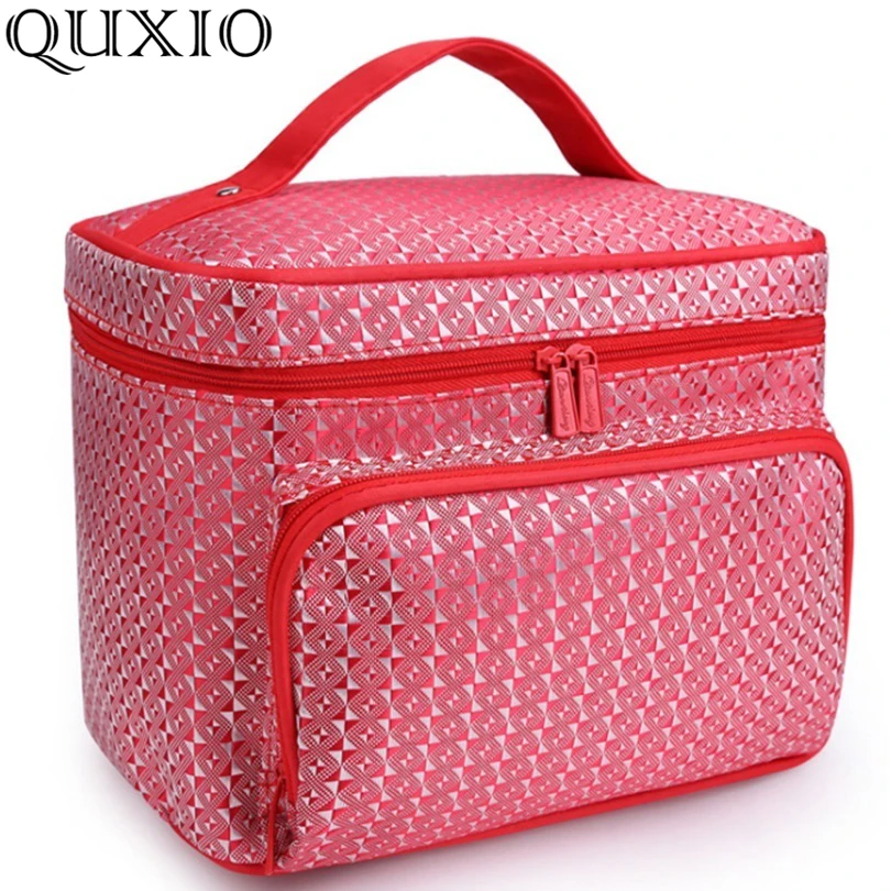 Вместительные женские косметички для хранения необходимая дорожная сумка