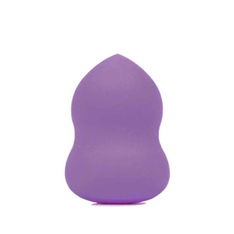4.2*6cm Gourd Shaped Makeup Sponge Powder Puff Three-Dimensional Latex Powder Puff Makeup Beauty Tools Cosmetic Puff Colors Tool - Цвет: PURPLE