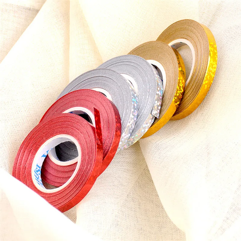 10 м золотой воздушный шар лента лазер украшения для дня рождения Детские подарки