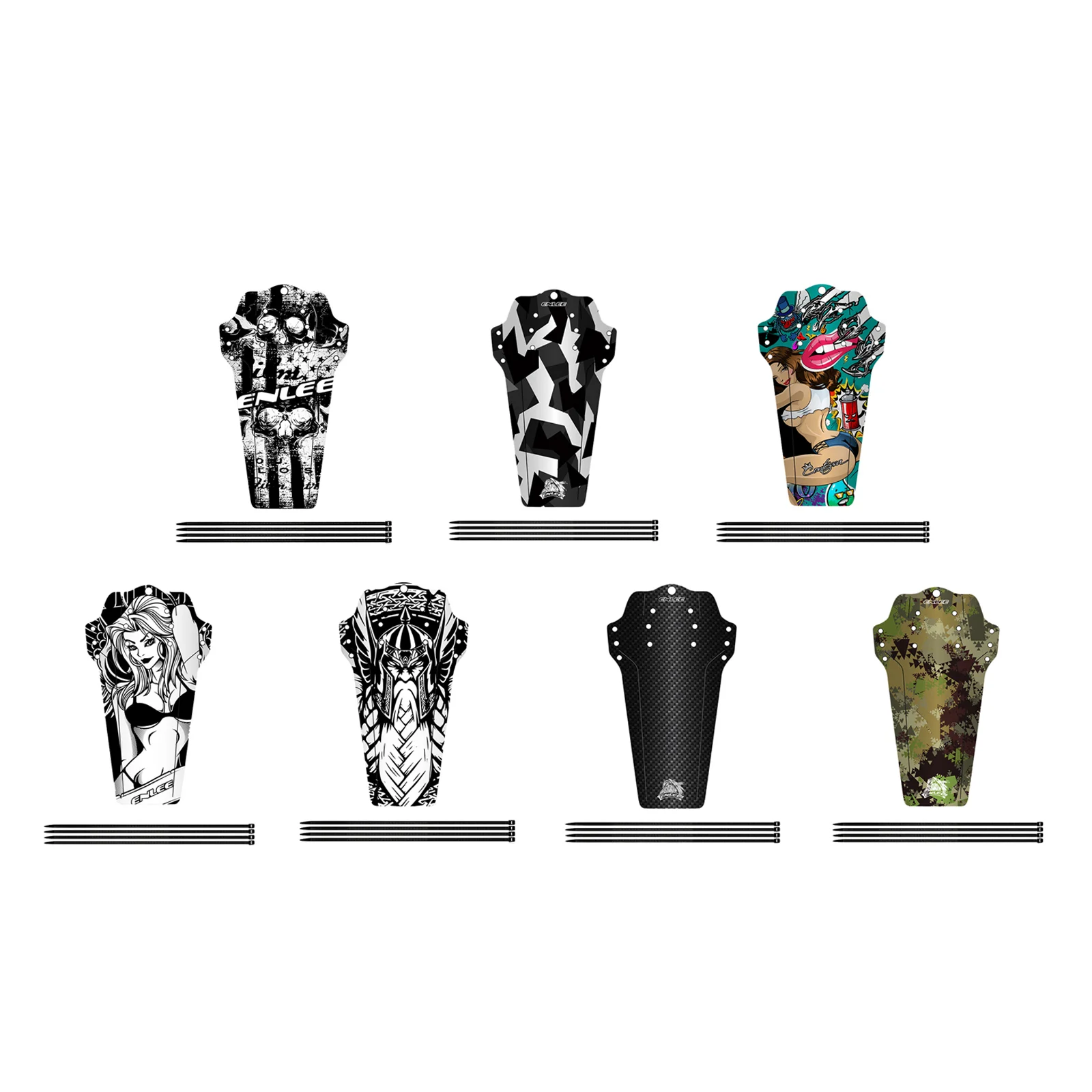 

Mountain Bicycle Fenders Front Rear Tire Wheel Universal Mudguard MTB Road Bicycle Durable Folding Bicycle Fender