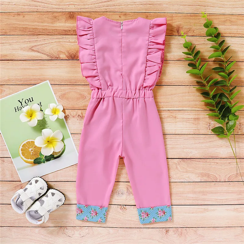 

PUDCOCO Fashion Newborn Baby Kid Girl Cotton Romper Jumpsuit Clothes Outfit Sunsuit 1-6Y