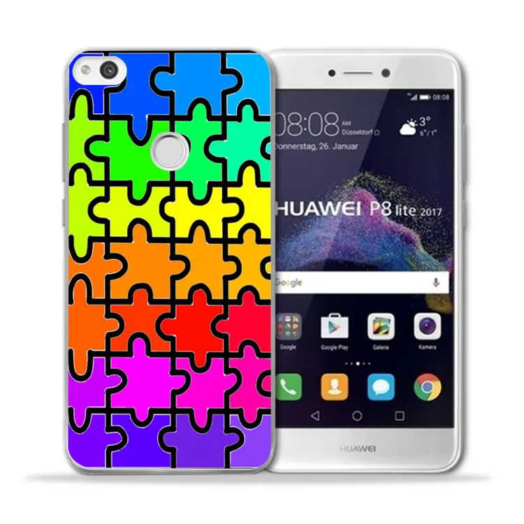 Черно-белый клетчатый чехол для телефона huawei P10 Plus P20 Pro P30 mate 9 10 20 Y5 2017