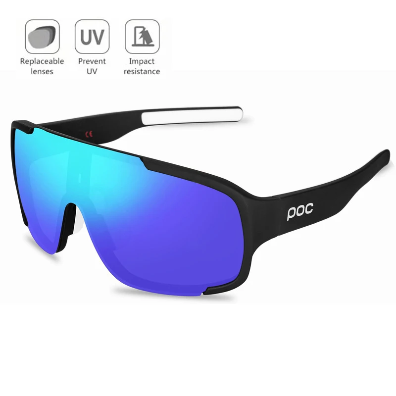 Очки с 4 линзами для мужчин и женщин поляризационные спортивные горных