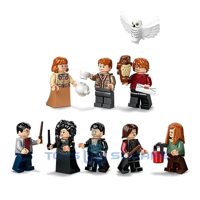 

The Attack On The Burrow With Magic Movie Action Figures Bricks Model Building Blocks Set Gifts Educational Toys For Children