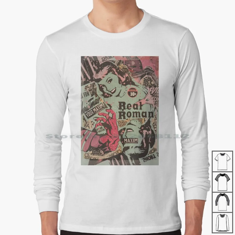 

Gawk But Don't Touch Long Sleeve T Shirt Redhanded Popart Color Comic Collage Comic Collage 2020